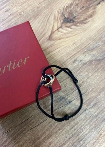 Cartier Trinity Unisex İp Bileklik