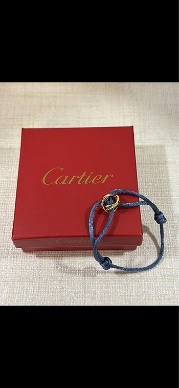 Cartier Trinity İp Bileklik