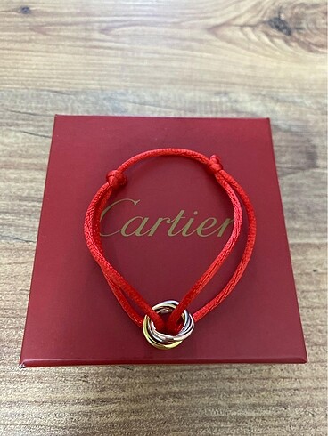 Beden Cartier Trinity İp Bileklik