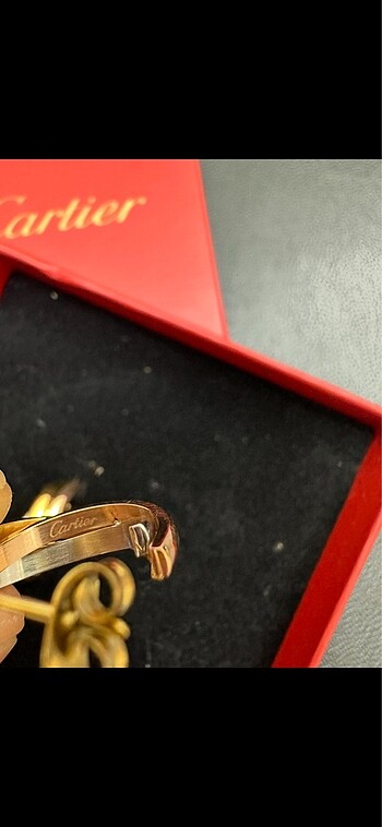 Beden Cartier Trinity Küpe
