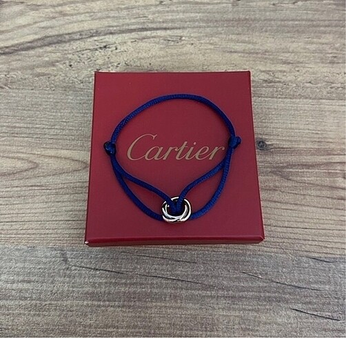Cartier Trinity Unisex İp Bileklik