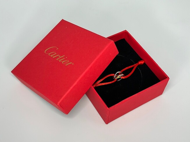 Cartier Trinity Unisex İp Bileklik
