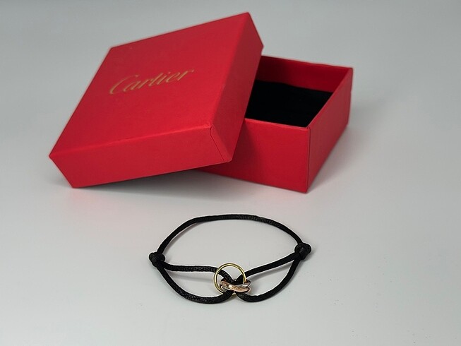 Cartier Trinity Unisex İp Bileklik