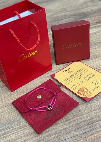 Cartier Trinity İp Bileklik