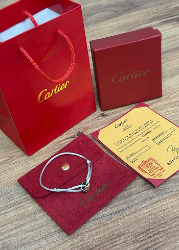 Cartier Trinity İp Bileklik