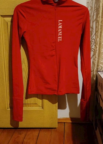 kırmızı spor ceket - Görsel 4