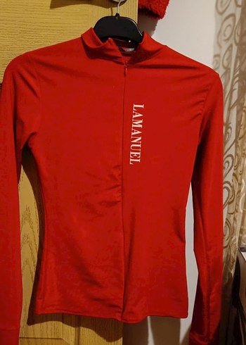 kırmızı spor ceket - Görsel 2