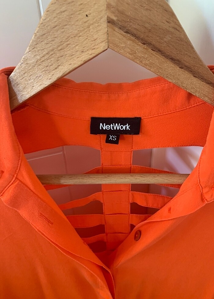 NETWORK İpek bluz - Görsel 2