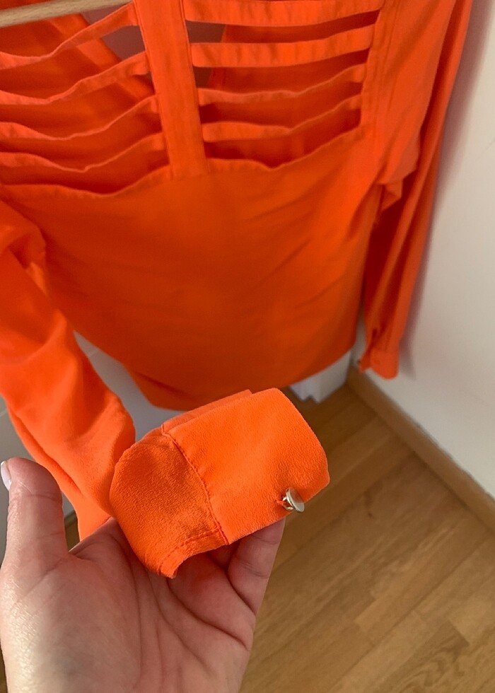 NETWORK İpek bluz - Görsel 4