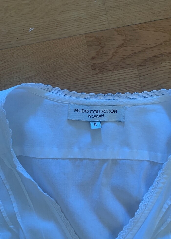 Mudo kruvaze yazlık bluz - Görsel 2