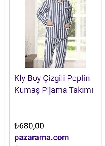 Gaffur pijama takımı 