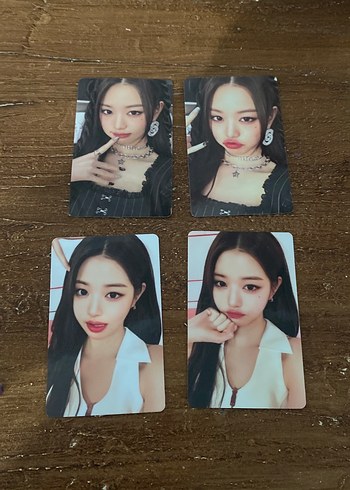 Wonyoung 4lü pc set