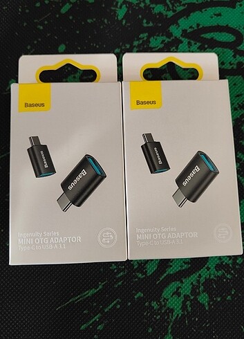 Baseus usb to type c dönüştürücü 3.1 İngenuity series mini otg a