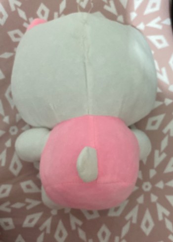 Pembe Kalp Detaylı Peluş Oyuncak - Görsel 3