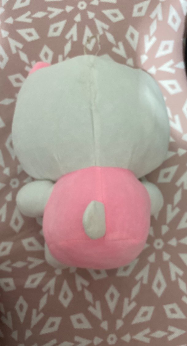 Pembe Kalp Detaylı Peluş Oyuncak - Görsel 3