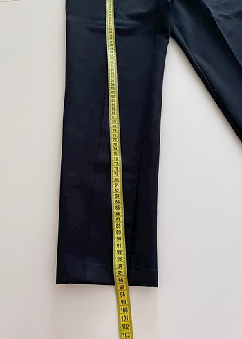 Zara siyah kumaş pantolon cigarette - Görsel 6