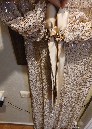 Kürklü Bej Kadın Fular - Görsel 3