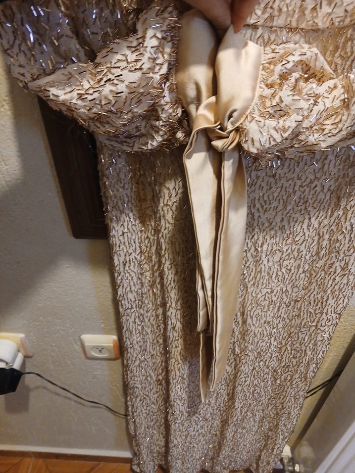 Kürklü Bej Kadın Fular - Görsel 3