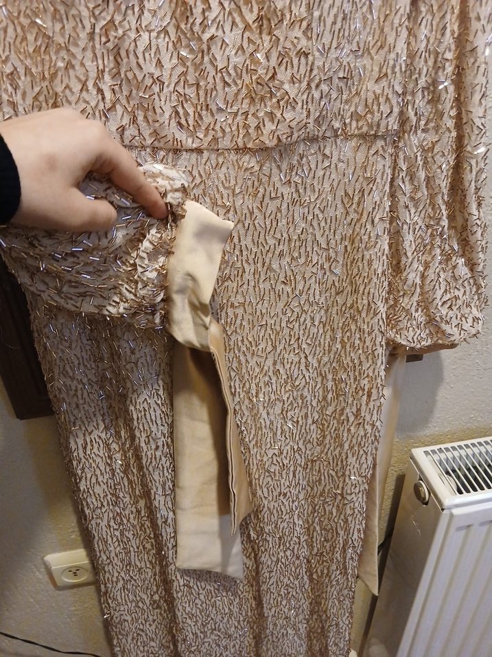 Kürklü Bej Kadın Fular - Görsel 5