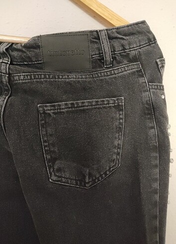 38 Beden siyah Renk Şık kot pantolon