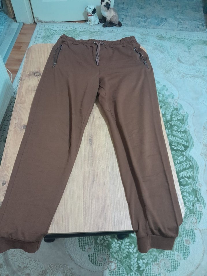 Erkek Kahverengi Rahat Outdoor Eşofman - Görsel 2