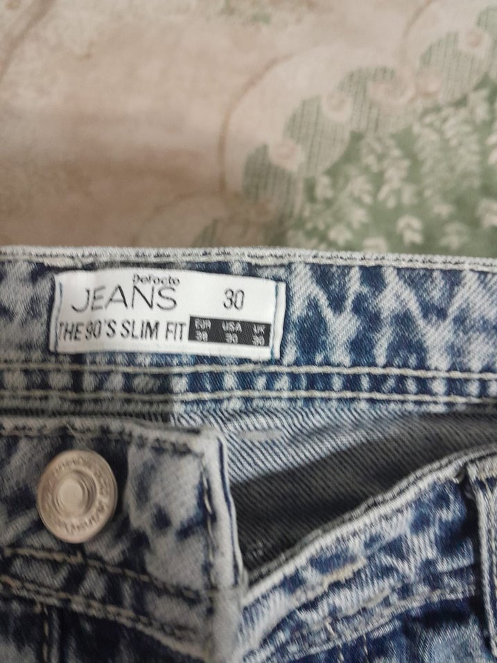 erkek Mavi Denim Regular Fit Jean - Görsel 2