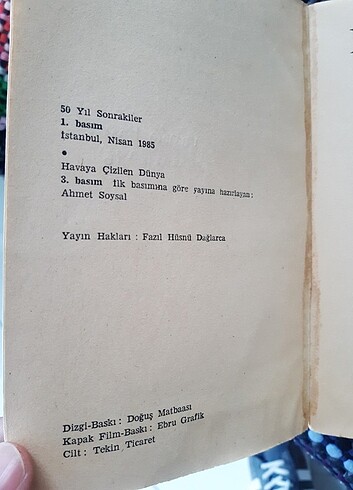 Fazıl Hüsnü daglarca tum siirleri - Görsel 2