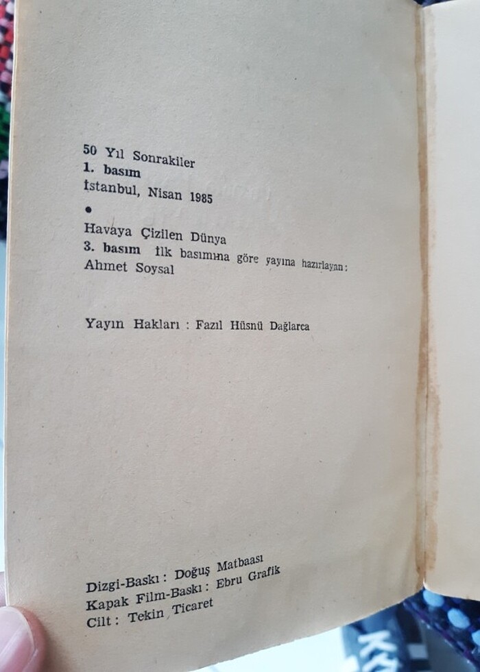 Fazıl Hüsnü daglarca tum siirleri - Görsel 2