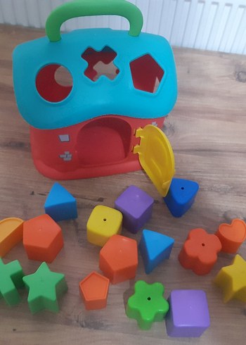 Diğer Renkli Eğitici Bebek Oyuncağı Ev