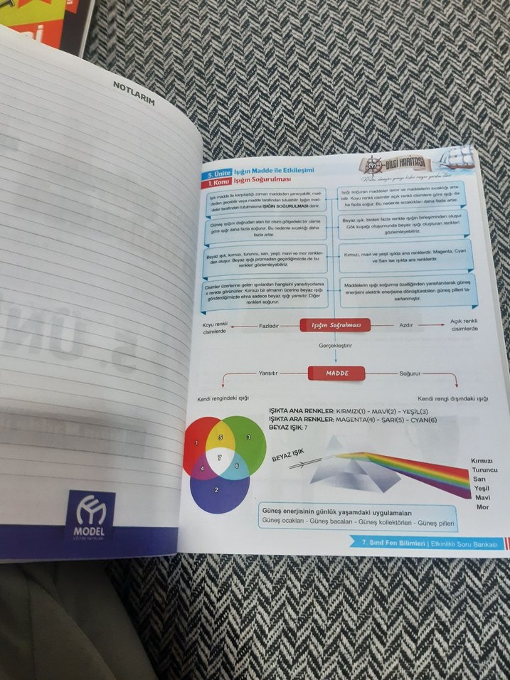 7. Sınıf Süper Fen Bilimleri Kitabı - Görsel 2