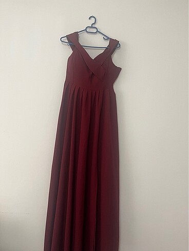 Bordo gece elbisesi deniz butik