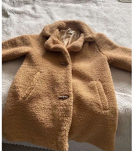 Koton kız çocuk peluş mont astarlı