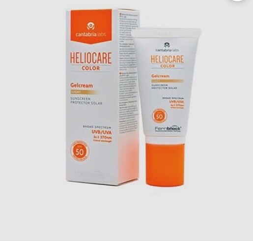 Light renkli güneş kremi spf 50