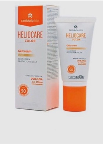 Light renkli güneş kremi spf 50