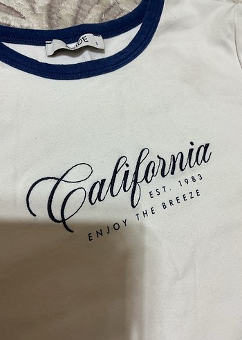 Beyaz Kadın Tişört - Görsel 3