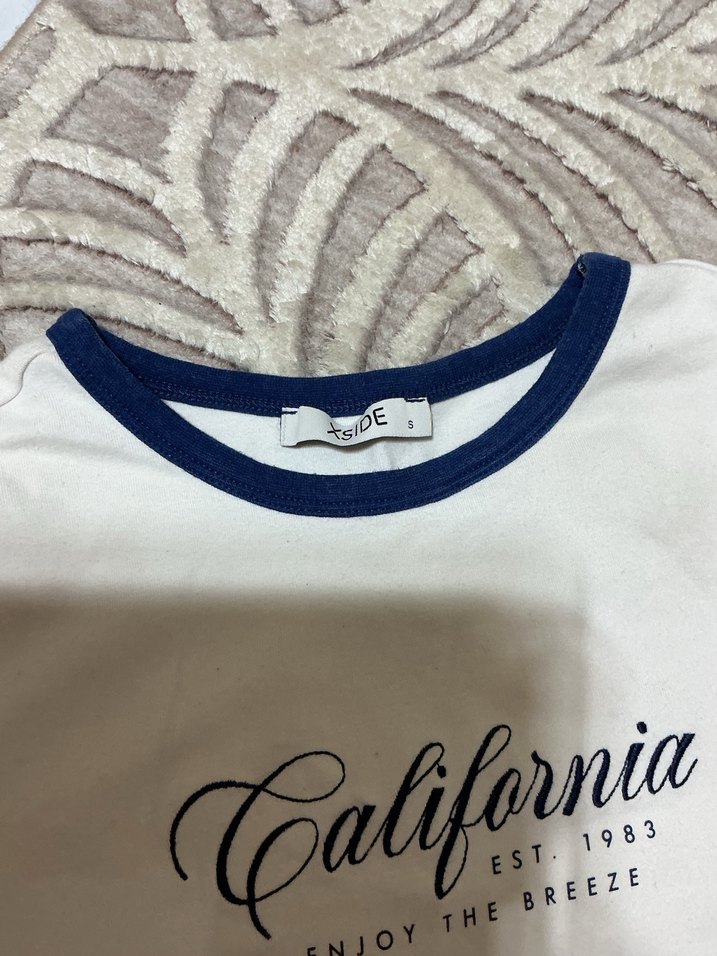 Beyaz Kadın Tişört - Görsel 2