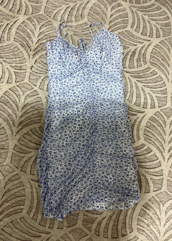 Çiçekli mini elbise - Görsel 4