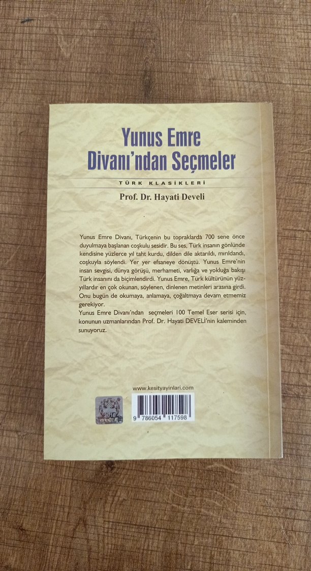 Yunus Emre Divanı'ndan Seçmeler Kitabı - Görsel 2