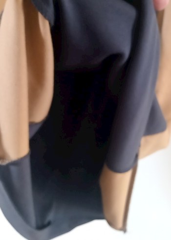 ikiler marka  L beden Bej ve Gri Midi Kadın Elbise - Görsel 8