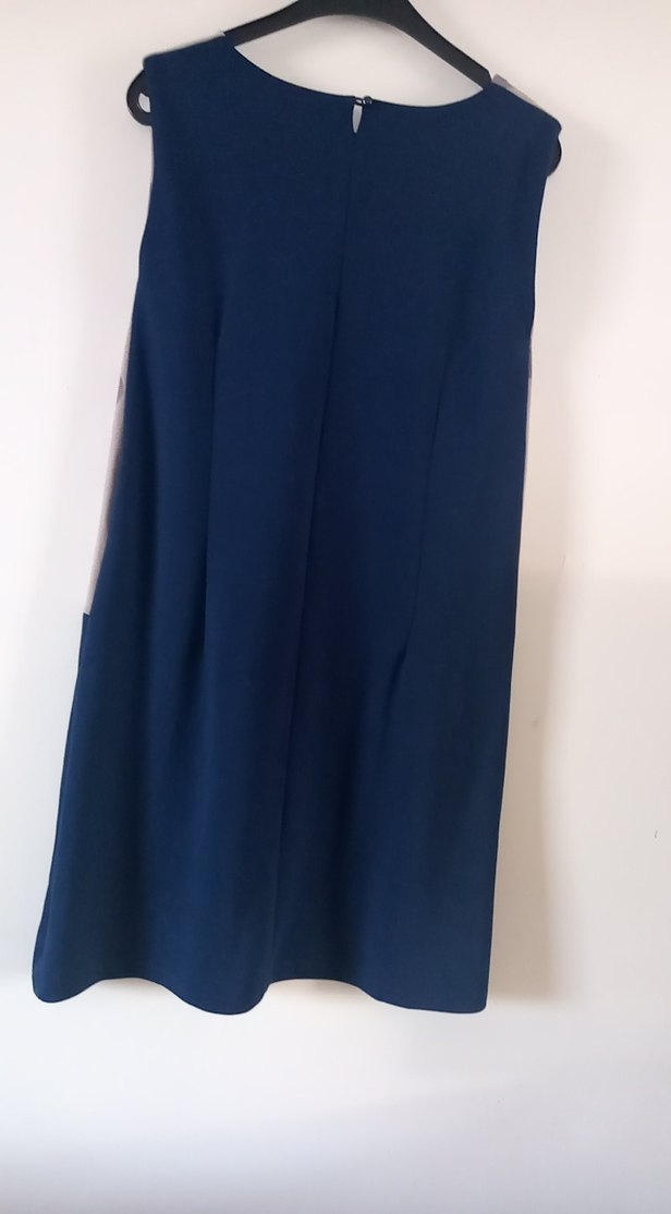 ikiler marka Puantiye Desenli Midi Elbise - Görsel 4