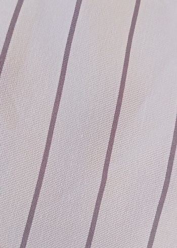 kahve Çizgili Uzun Kollu Gömlek - Görsel 6