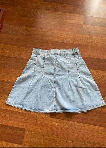 Zara Mini Denim Etek
