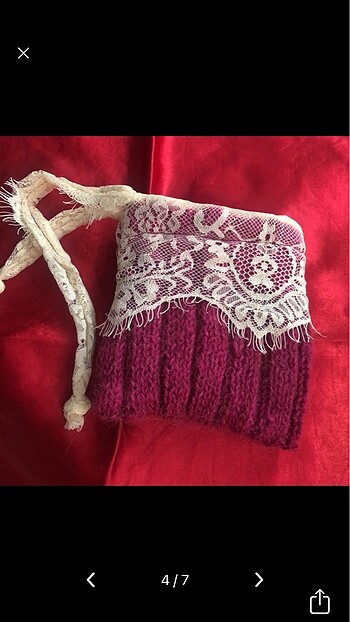 Örgü kese - Görsel 4