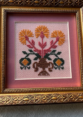 Kanaviçe işli pano - Görsel 4