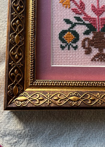 Kanaviçe işli pano - Görsel 3