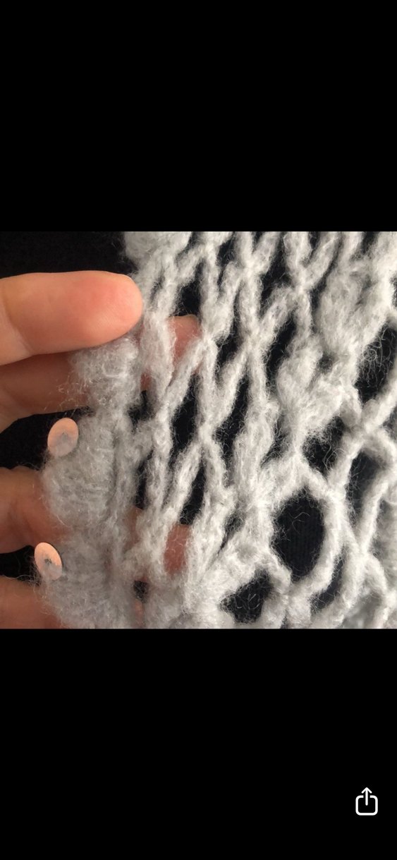 Örgü crop yelek - Görsel 4