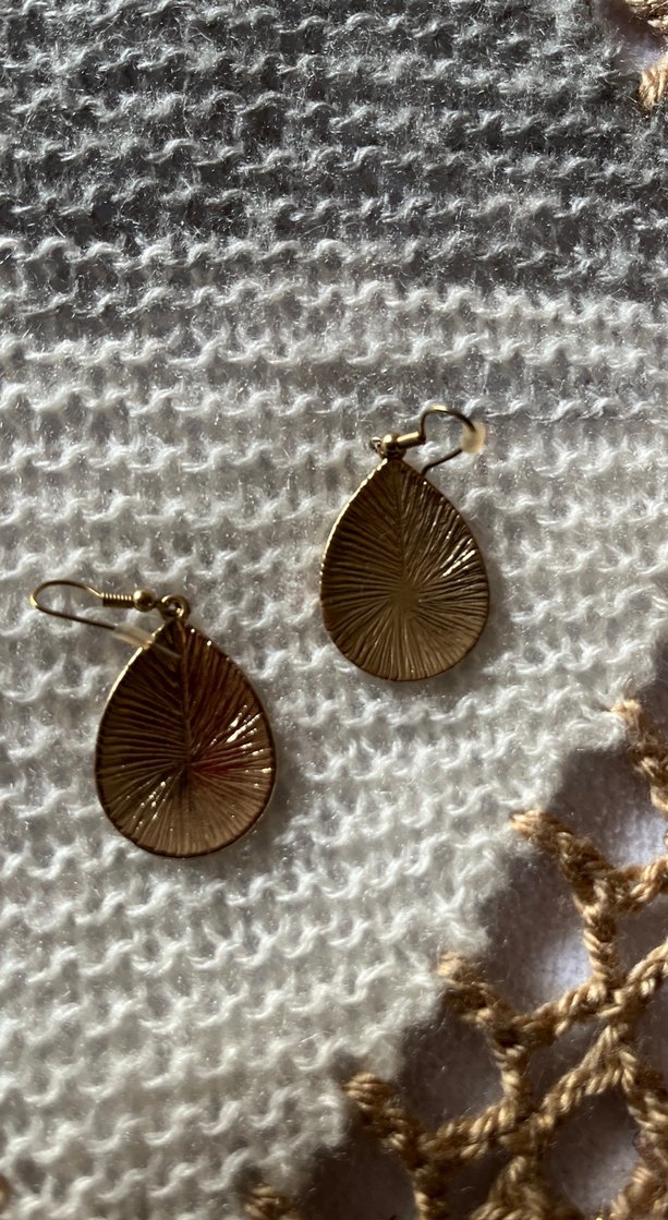 Vintage küpe - Görsel 2