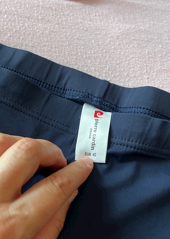Pierre Cardin Lacivert midi tayt