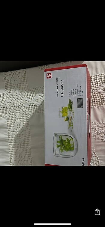 Zwilling çift cidarlı çay bardağı