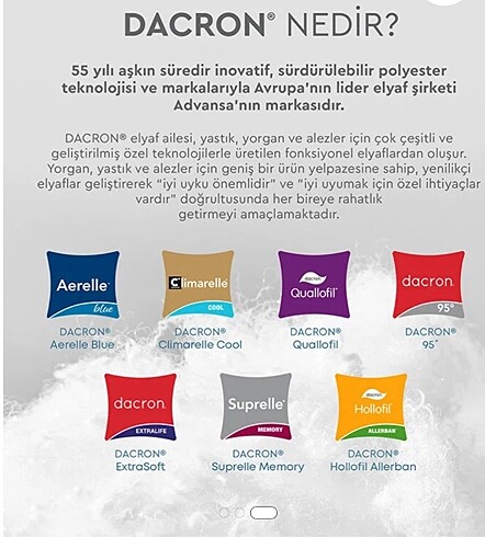  Beden beyaz Renk 2 adet Yataş bebe yastık dacron 95